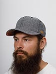 Бейсболка HERMAN арт. DEREK (серый)